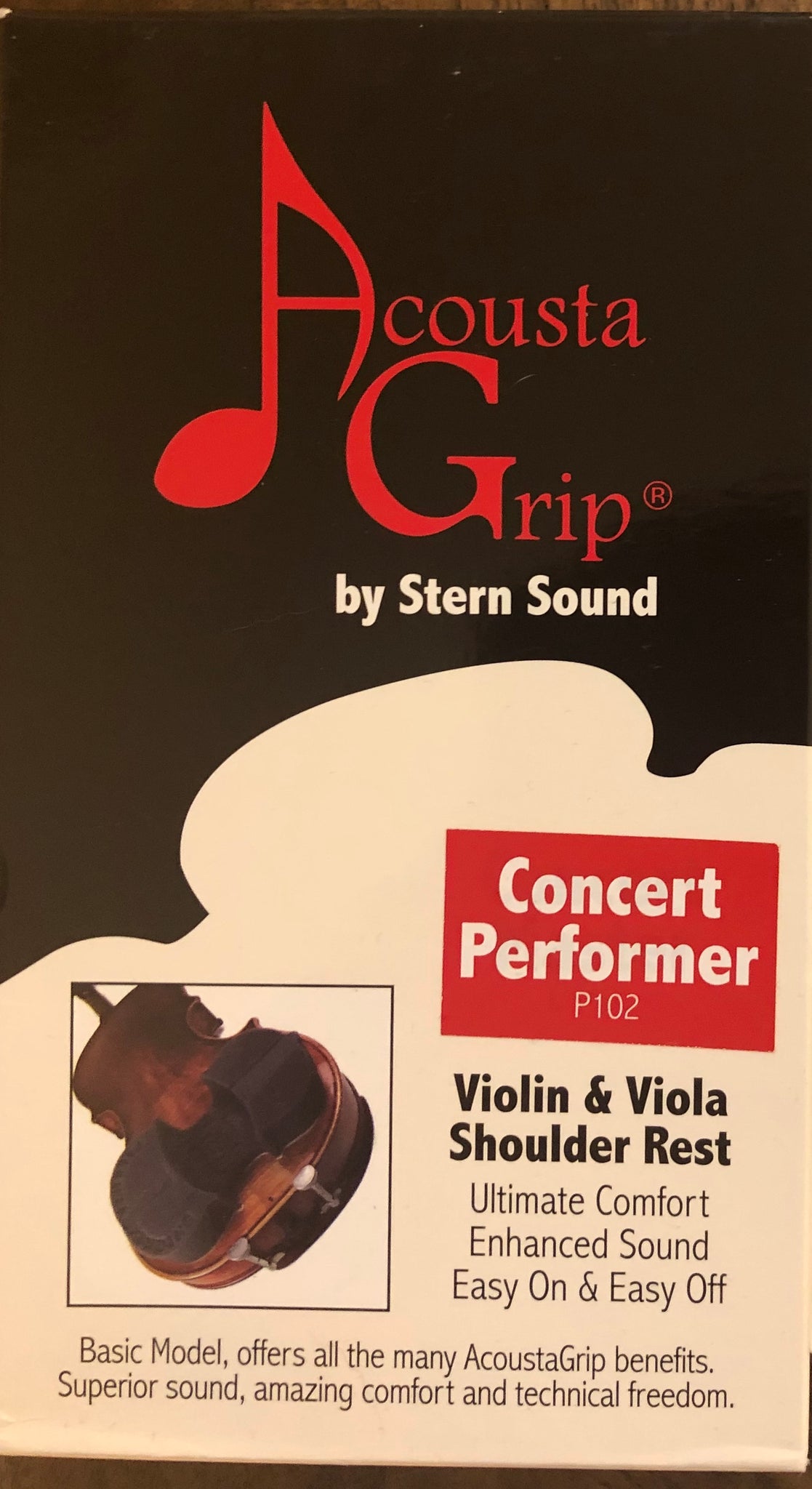 Coussin violon Acousta Grip Concert Soliste 4/4 - 3/4 